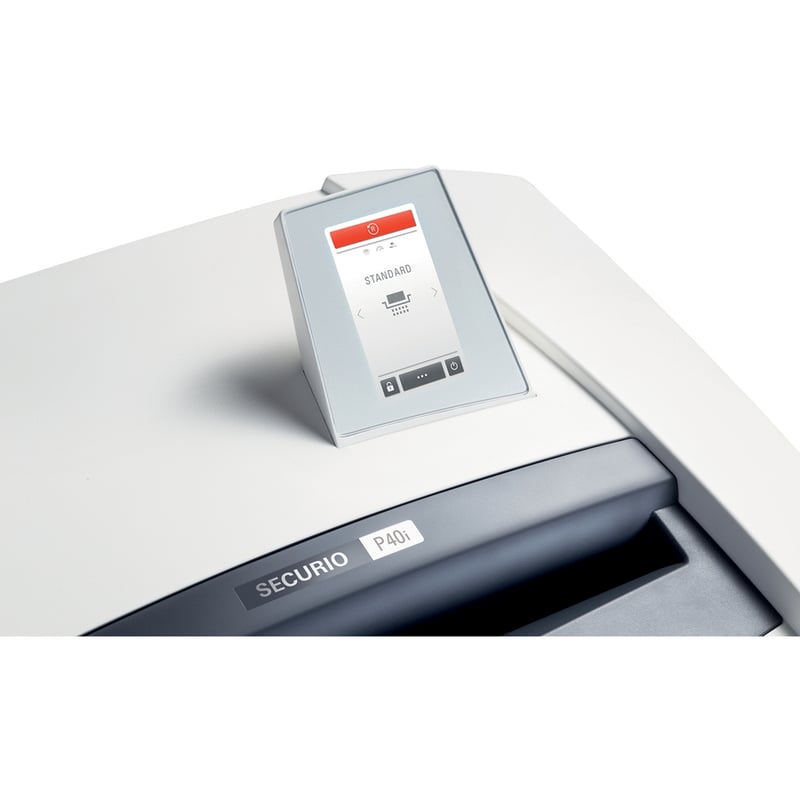 HSM SECURIO P40 1/4" Strip-Cut Shredder - Thumbnail 4