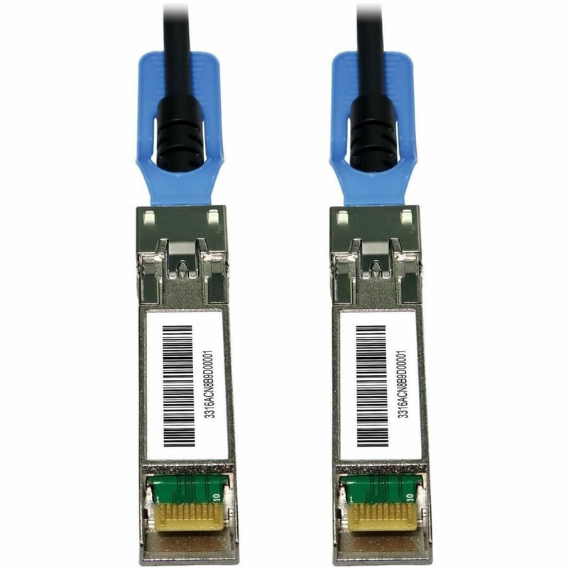 Eaton Tripp Lite Series SFP28 to SFP28 25GbE Passive Twinax Copper Cable (M/M), SFP-H25G-CU3M Compatible, Black, 3 m (9.8 ft.) - Thumbnail 2