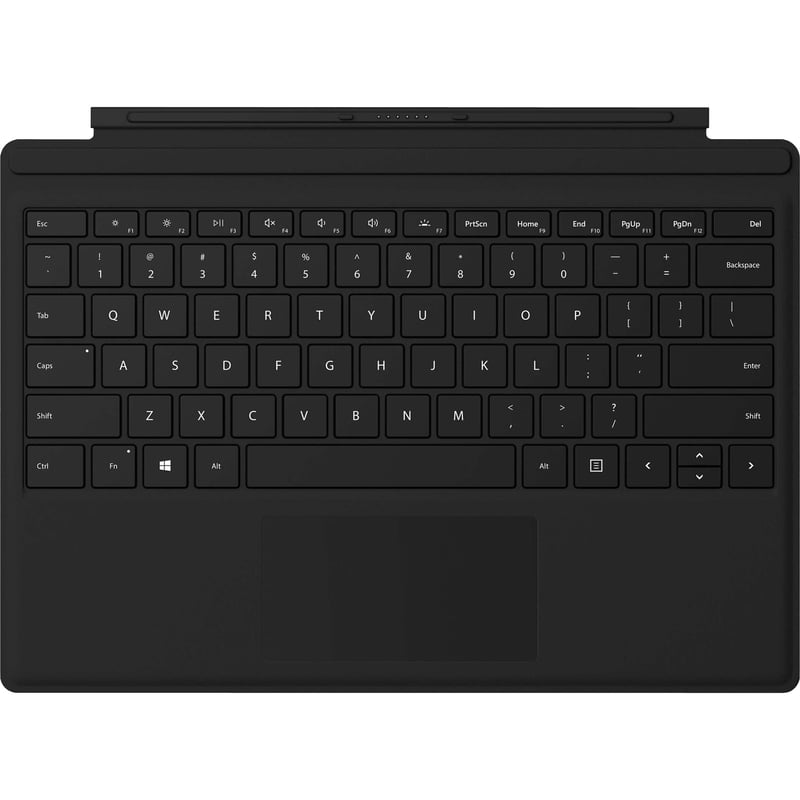 Microsoft Type Cover Keyboard/Cover Case Tablet - Black - Thumbnail 1