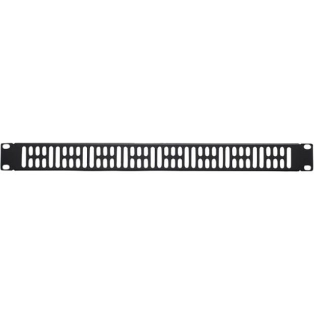 Sanus Component Series 1RU Vented Blank Rack Panel - Black - Thumbnail 2
