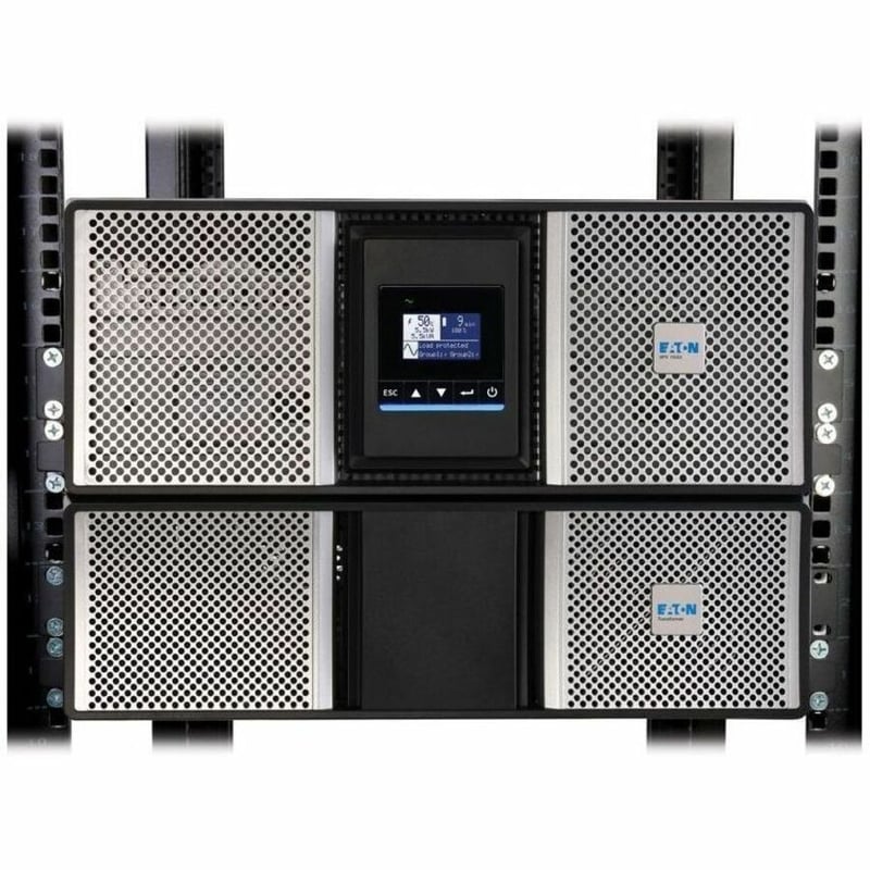 Eaton 9PX G2 11000VA 11000W 208/120V Online Double-Conversion UPS - Hardwired Input, 18x 5-20R and 3x L6-30R Outlets, Cybersecure Network Card, Maintenance Bypass, Extended Run, 7U Rack/Tower - Thumbnail 4