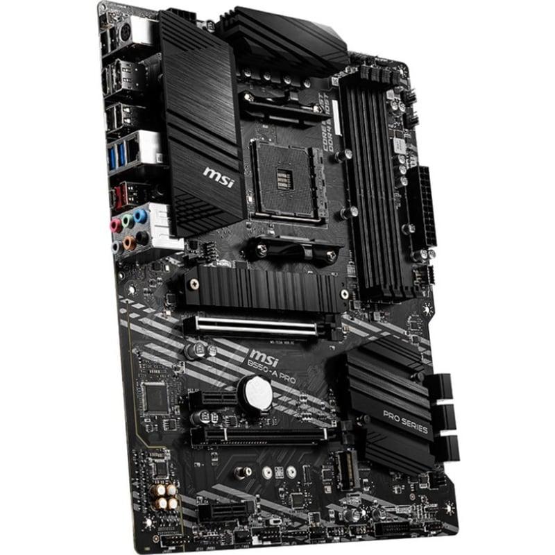 MSI B550-A PRO Desktop Motherboard - AMD B550 Chipset - Socket AM4 - ATX - Thumbnail 2