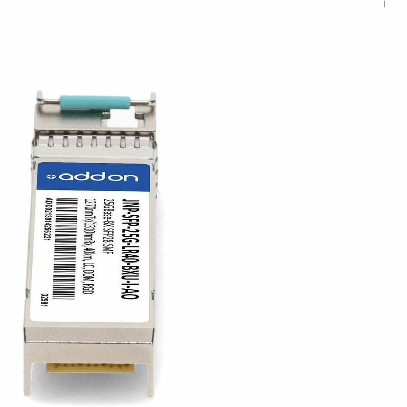 AddOn Juniper Networks&reg; JNP-SFP-25G-LR40-BXU-I Compatible TAA 25GBase-BX SFP28 Transceiver (SMF, 1270nmTx/1310nmRx, 40km, LC, DOM, -40 to 85C) - Thumbnail 4