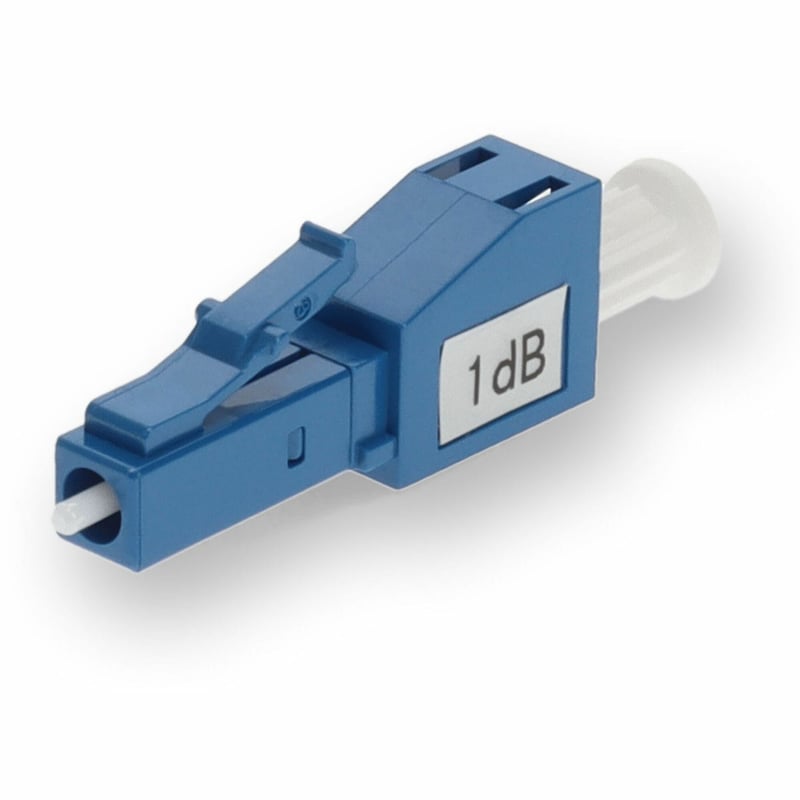 2PK OF 1DB LC OS1 SMF PATCH FIBER ATTENUATOR - Thumbnail 1