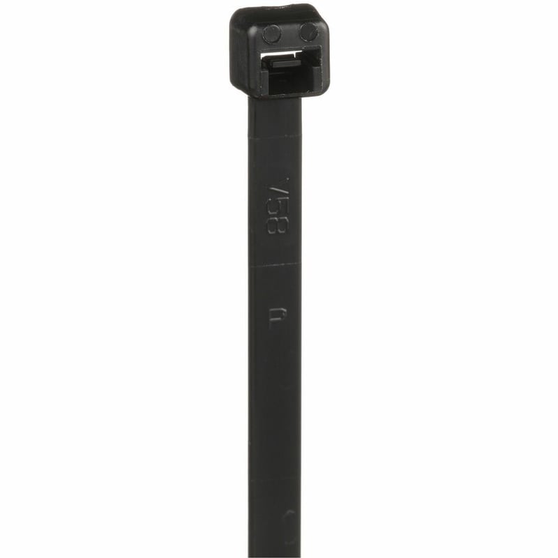 Panduit Cable Tie, Black, UV Nylon 612, 14.5" , 50lb, PK1000 - Thumbnail 2