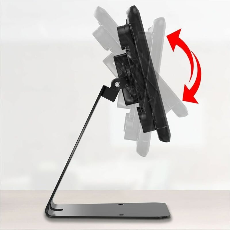 CTA Digital Quick Release Secure Table Kiosk with Wireless Inductive Charging Case - Thumbnail 3