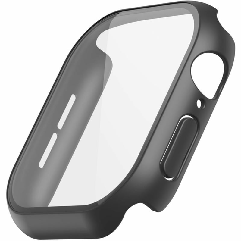 BUMPER + SCREEN PROT BLACK FOR APPLEWATCH SERIES 10 46MM BLACK - Thumbnail 1