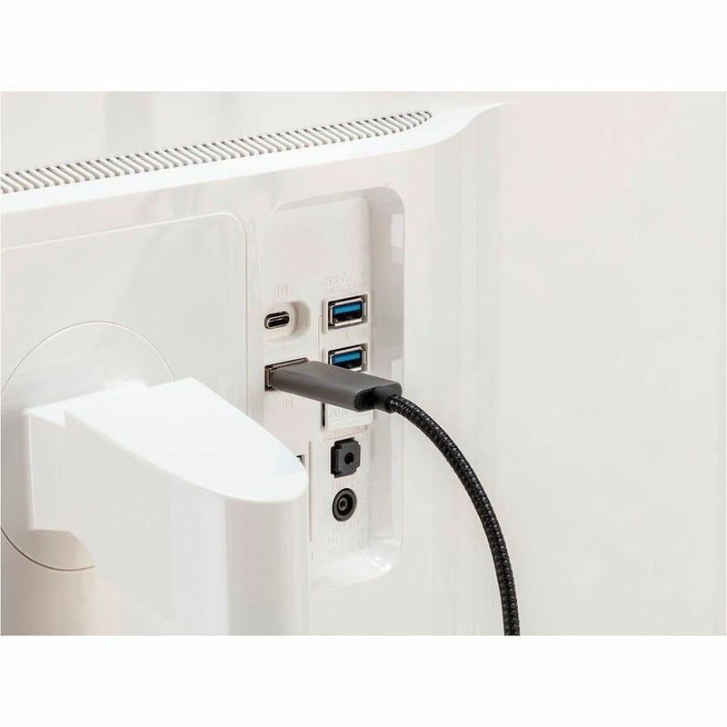 MONOPRICE BIDIRECTIONAL USB TYPE-C TO DISPLAYPORT CABLE - 4K@60HZ_ BLACK_ 6FT - Thumbnail 5