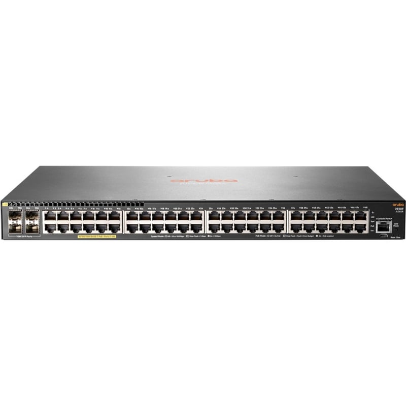 HPE 2930F 48G PoE+ 4SFP Switch - Thumbnail 1