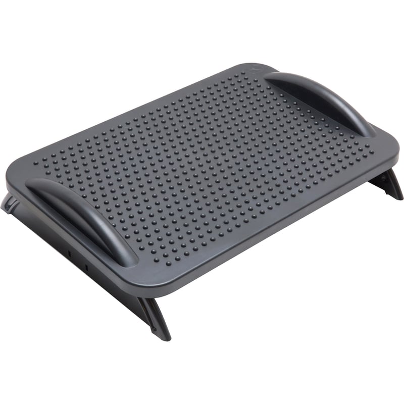 ERGONOMIC FOOT REST WITH MASSAGE FUNCTION, ADJUSTABLE 3 ANGLE, RUBBER MAT TO PRE - Thumbnail 2