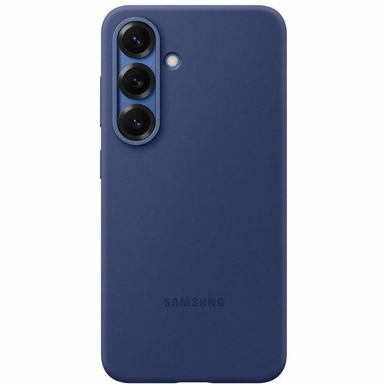 Samsung Galaxy S25 Silicone Case, Blue - Thumbnail 5