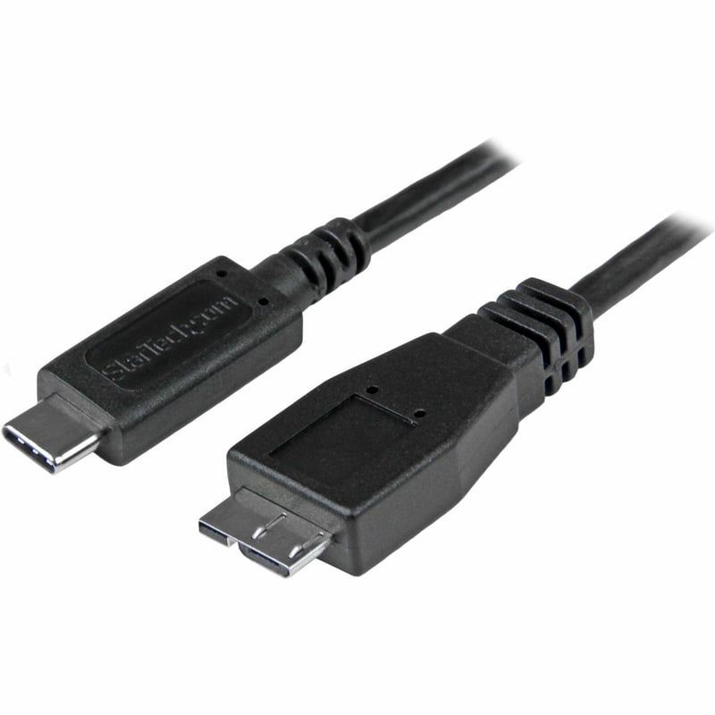 StarTech.com USB C to Micro USB Cable - 3 ft / 1m - USB 3.1 Cable - 10Gbps - Micro USB Cord - USB Type C to Micro USB Cable - Thumbnail 1