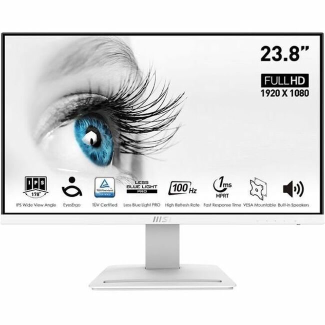 MSI Pro MP243XW 24" Class Full HD LCD Monitor - 16:9 - Thumbnail 1