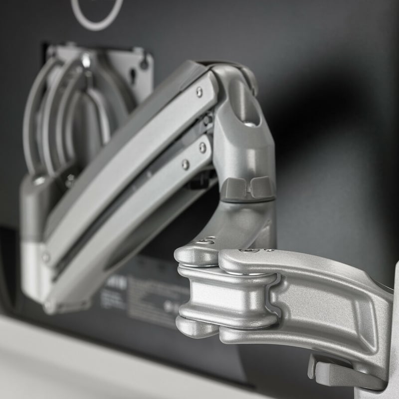Chief Kontour KXC420S Desk Mount for Monitor, All-in-One Computer - Silver - Thumbnail 2