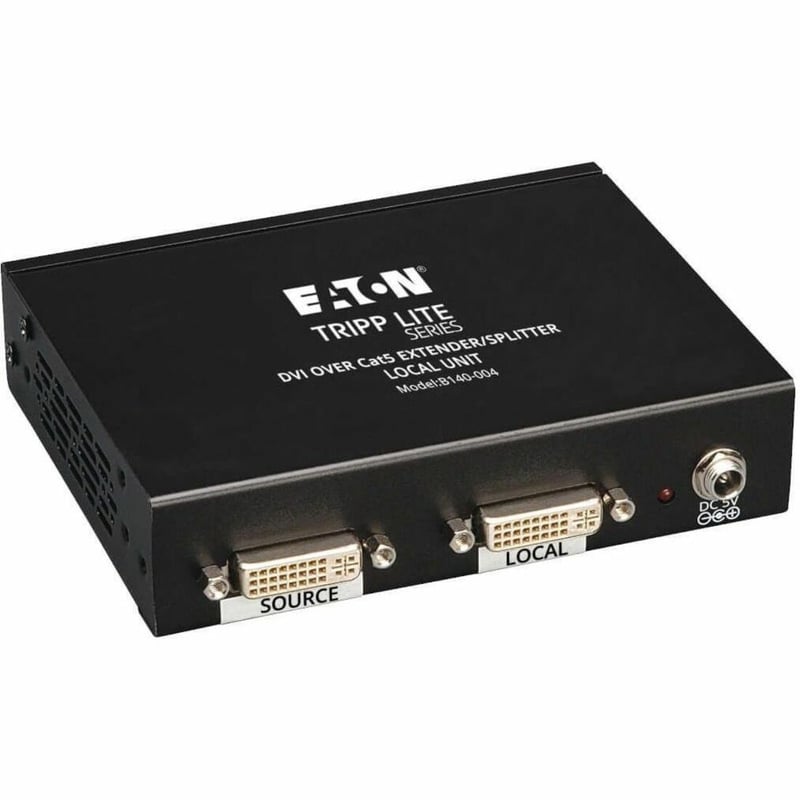 Tripp Lite by Eaton 4-Port DVI over Cat5/6 Splitter/Extender Box-Style Transmitter for Video DVI-D Single Link 200 ft. (60 m) TAA - Thumbnail 1
