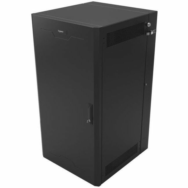 Ortronics Swing-Out Wall-Mount Ruggedized Cabinets, 26RU, Solid Door - Thumbnail 1
