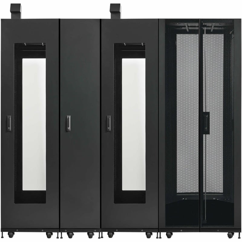 Eaton SmartRack Pre-Configured, Self-Cooling Modular Data Center - 2x 44U Racks, 25 kW AC Unit, Service Enclosure - Thumbnail 1