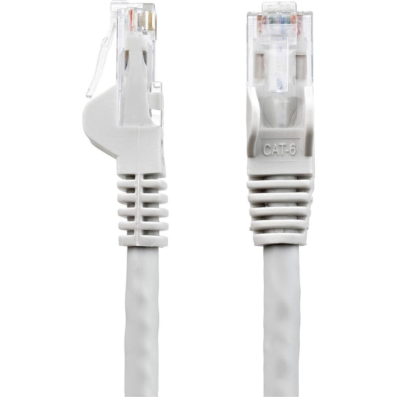 StarTech.com 12ft CAT6 Ethernet Cable - Gray Snagless Gigabit - 100W PoE UTP 650MHz Category 6 Patch Cord UL Certified Wiring/TIA - Thumbnail 3