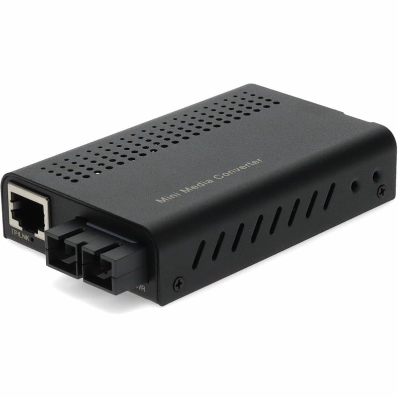 AddOn 10/100Base-TX(RJ-45) to 100Base-FX(SC) MMF 1310nm 2km Mini Media Converter - Thumbnail 1