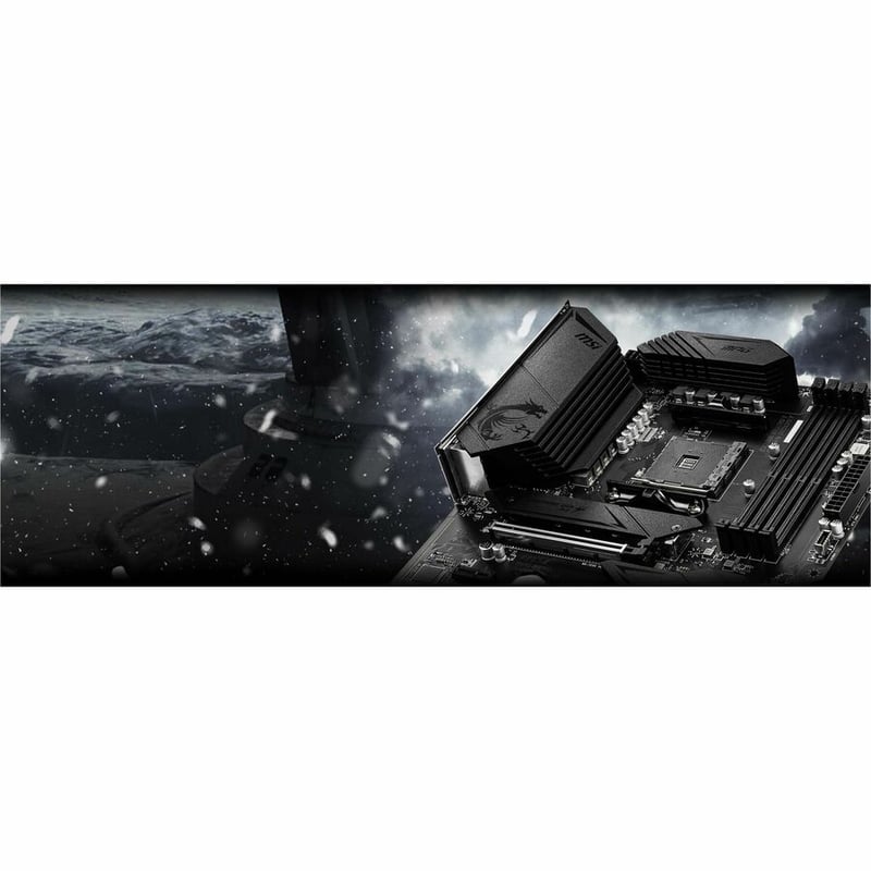 MSI MPG B550 GAMING PLUS Desktop Motherboard - AMD B550 Chipset - Socket AM4 - ATX - Thumbnail 3