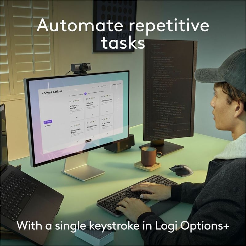 MX KEYS S FOR MAC SPACE GREY - Thumbnail 5