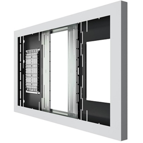Chief Impact On-Wall Kiosk - Landscape 75" White - Thumbnail 1