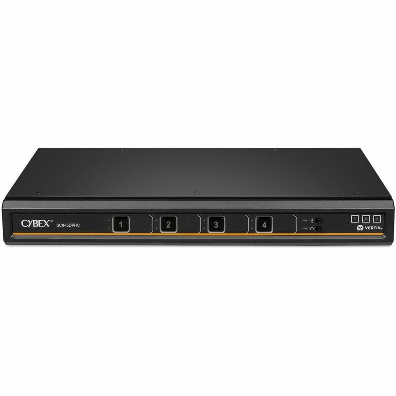 Vertiv Cybex SC800 Secure KVM | Single Head | 4 Port Universal and DPP | USB-C | NIAP version 4.0 Certified (SC845DPHC-400) - Thumbnail 2