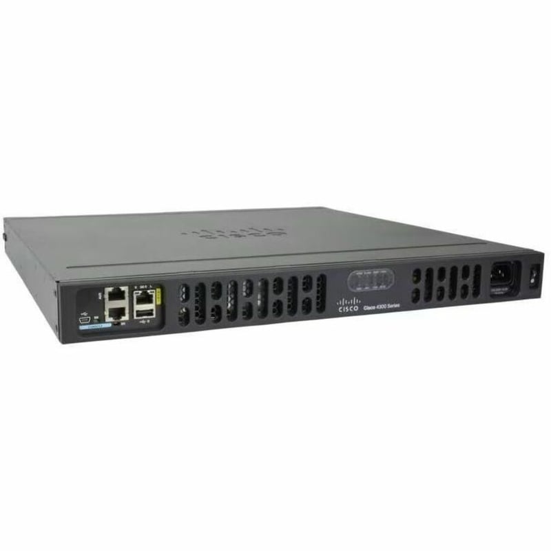 CISCOISR4331(3GE,2NIM,1SM,4GFLASH,4GDRAM,IPB) REMANUFACTURED - Thumbnail 2