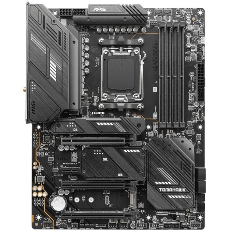 MSI MAG MAG X670E TOMAHAWK WIFI Gaming Desktop Motherboard - AMD X670 Chipset - Socket AM5 - ATX - Thumbnail 4