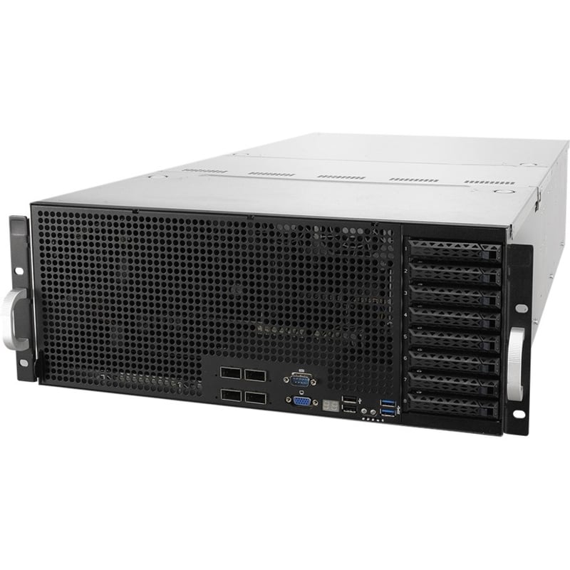 Asus ESC8000 G4 Barebone System - 4U Rack-mountable - Socket P LGA-3647 - 2 x Processor Support - Thumbnail 1