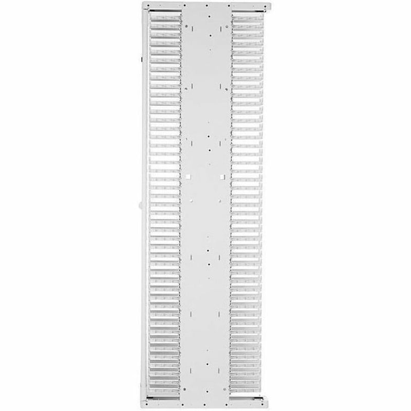 Panduit PE2V Vertical Dual-Sided Manager, 1 Door, 52RU, 6 in. Wide, White - Thumbnail 3