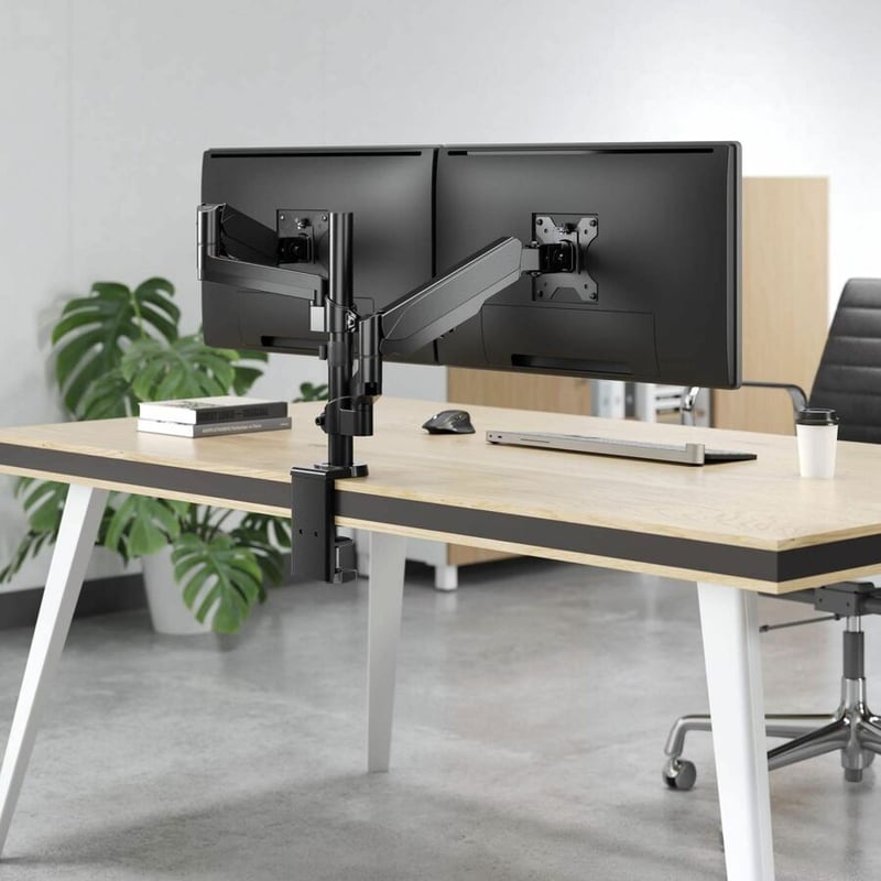 UNIVERSAL GAS SPRING DUAL MONITOR MOUNT - Thumbnail 4