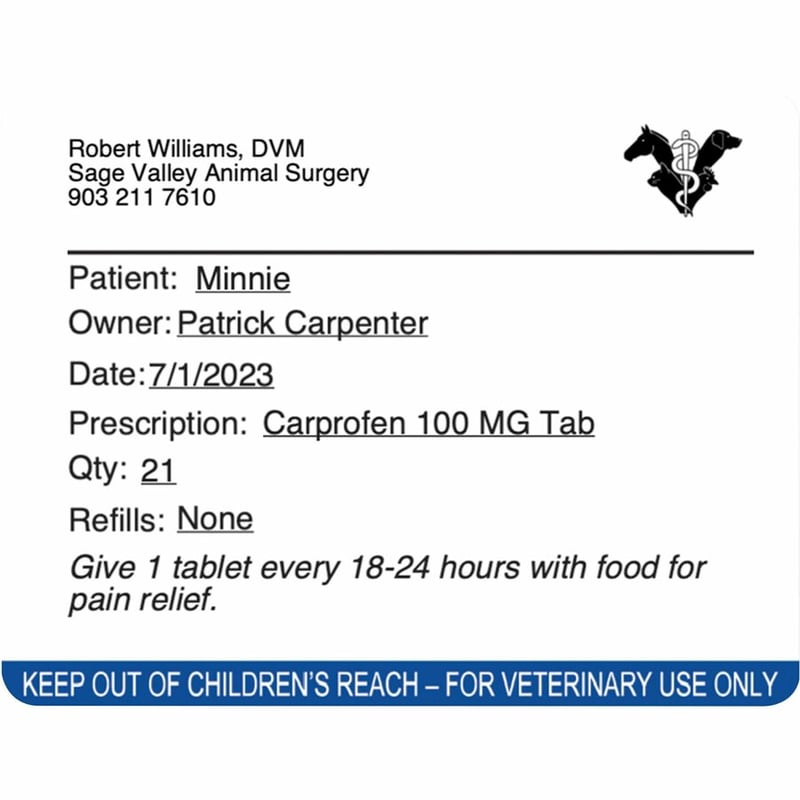 Dymo LabelWriter Veterinary Labels - Thumbnail 5