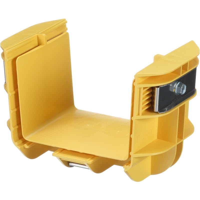 Panduit FiberRunner® Coupler, 4x4, Yellow - Thumbnail 3