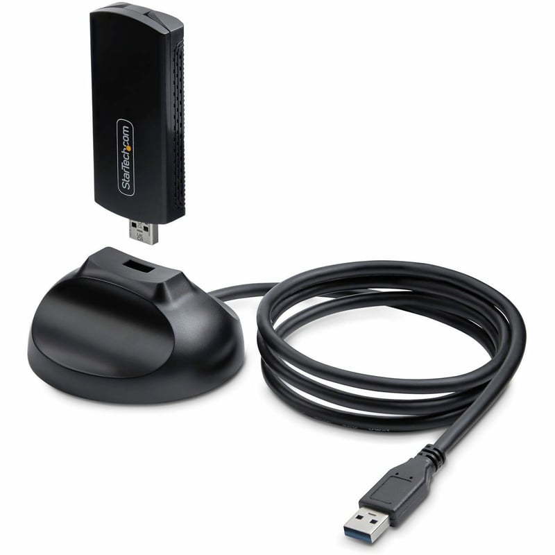 WIFI 6E USB ADAPTER/DONGLE WIRELESS NIC FOR DESKTOP WIFI 6GHZ - Thumbnail 1