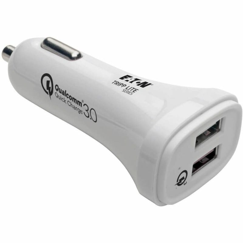Tripp Lite by Eaton Dual-Port USB Car Charger Quick Charge - Dual USB-A 3.0 UL 2089 Certified - Thumbnail 1