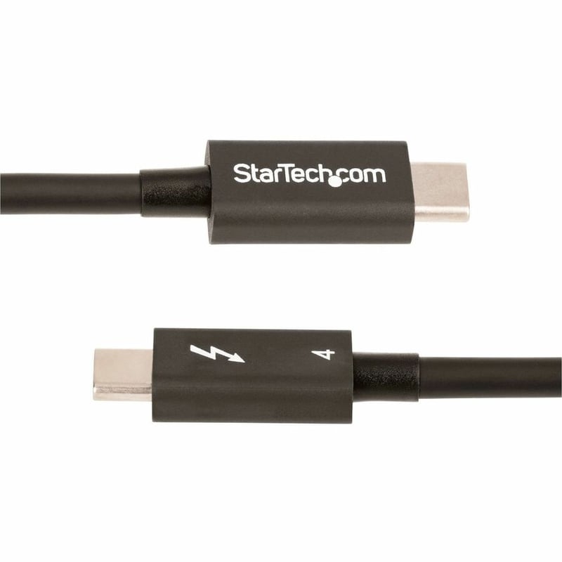 StarTech.com 3ft (1m) Thunderbolt 4 Cable, 40Gbps, 100W PD, 4K/8K Video, Intel-Certified, Compatible w/Thunderbolt 3/USB 3.2/DisplayPort - Thumbnail 4