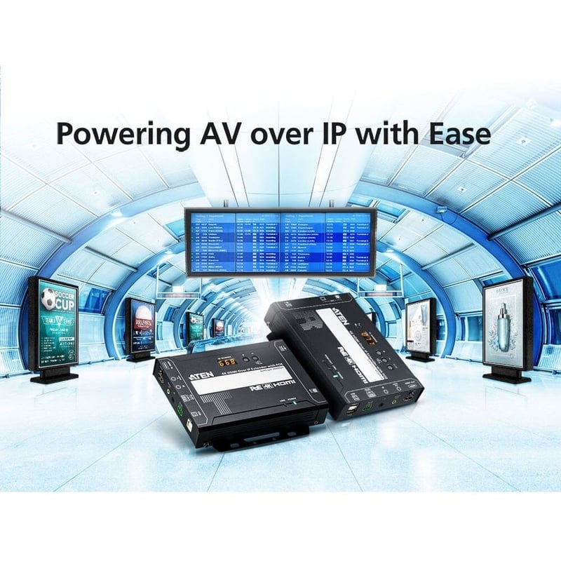 ATEN VE8952T 4K HDMI over IP Transmitter with PoE - Thumbnail 2