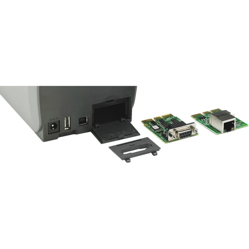 Zebra ZD410 Desktop Direct Thermal Printer - Monochrome - Wall Mount - Label Print - USB - Bluetooth - Near Field Communication (NFC) - Thumbnail 5