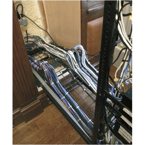Middle Atlantic AXS Easy Access Rack Cable Management Wire Tray - 50in Depth - Thumbnail 2