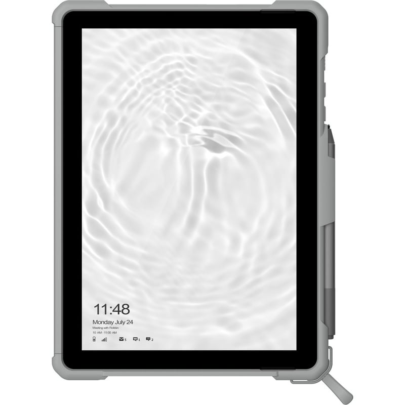 Urban Armor Gear Plasma Healthcare Carrying Case Microsoft Surface Pro 4, Surface Pro (5th Gen), Surface Pro 6, Surface Pro 7, Surface Pro 7+ Tablet - White, Gray - Thumbnail 4