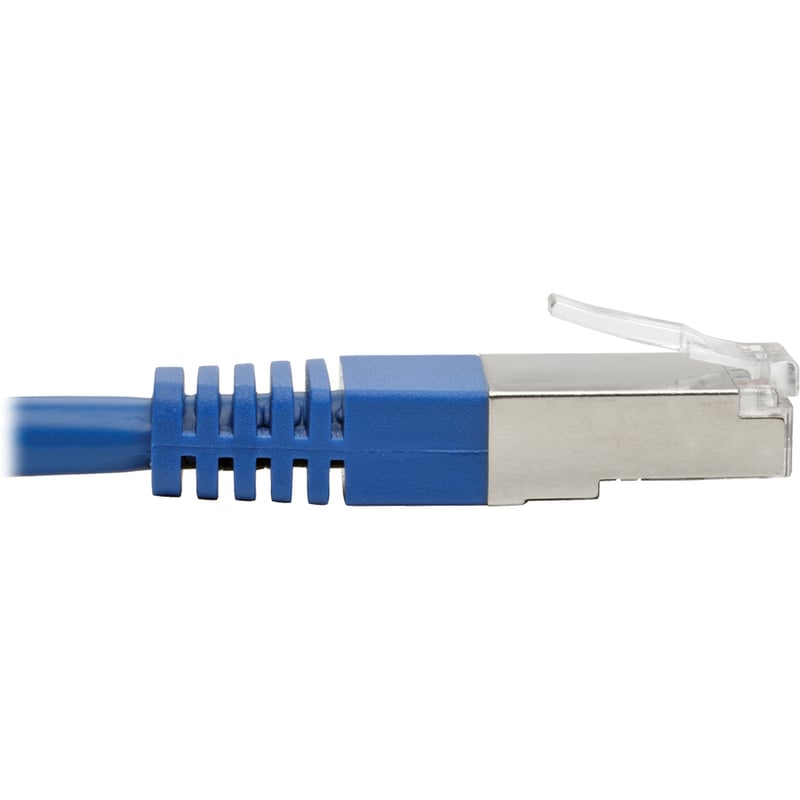 Eaton Tripp Lite Series Cat5e 350 MHz Molded Shielded (STP) Ethernet Cable (RJ45 M/M), PoE, Blue, 15 ft. (4.57 m) - Thumbnail 5