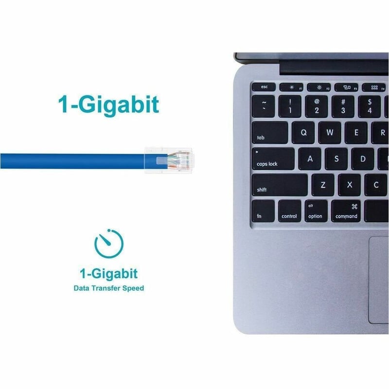 CAT6 UTP PATCH CABLE_ 3FT BLUE - Thumbnail 5