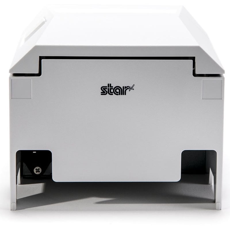 Star Micronics TSP143IVUE Thermal Receipt Printer - TSP100IV, Thermal, Cutter, USB-C, Ethernet (LAN), CloudPRNT, Android Open Accessory (AOA), White, Ethernet and USB Cable, Int PS - Thumbnail 4