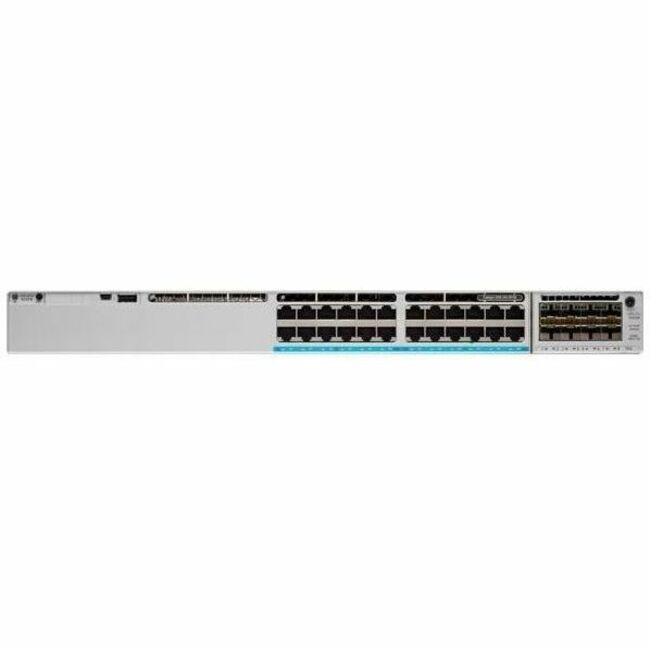 Cisco Catalyst 9300 24-port 10G/mGig with modular uplink, UPOE+, Network Advantage - Thumbnail 1