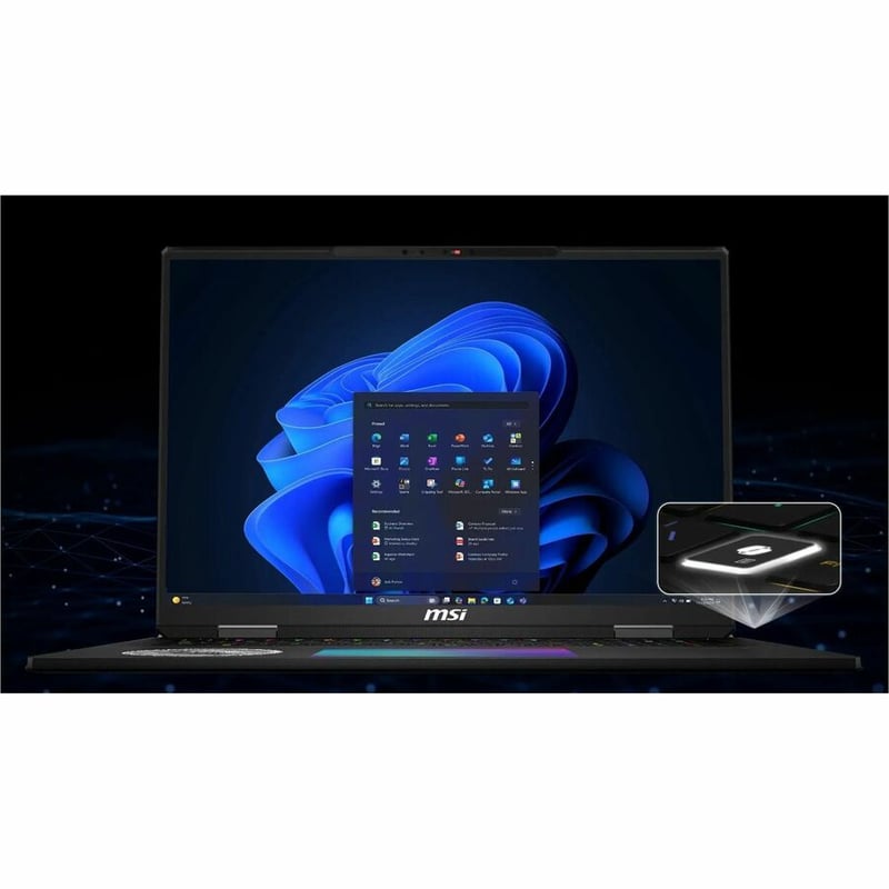 MSI Titan 18 HX Dragon Edition Norse Myth A2XW Titan 18 HX Dragon Edition Norse Myth A2XWJG-440US 18" Gaming Notebook - UHD+ - 120 Hz - Intel Core Ultra 9 285HX - 96 GB - 6 TB SSD - Norse Myth Dragon Edition - Thumbnail 4