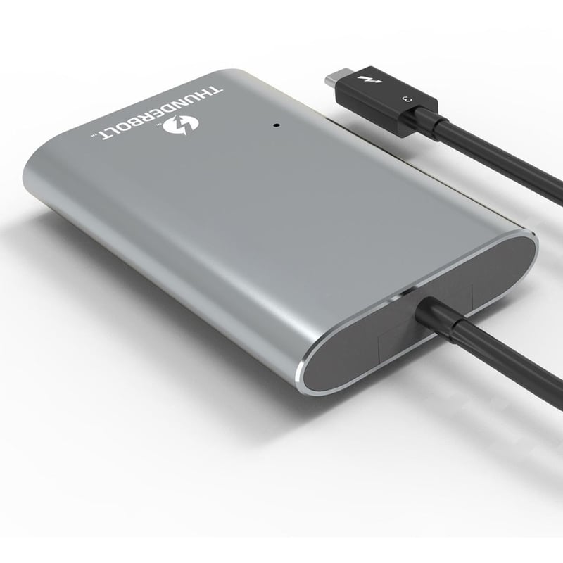 4XEM Thunderbolt 3 8K Dual DisplayPort Adapter - Thumbnail 2