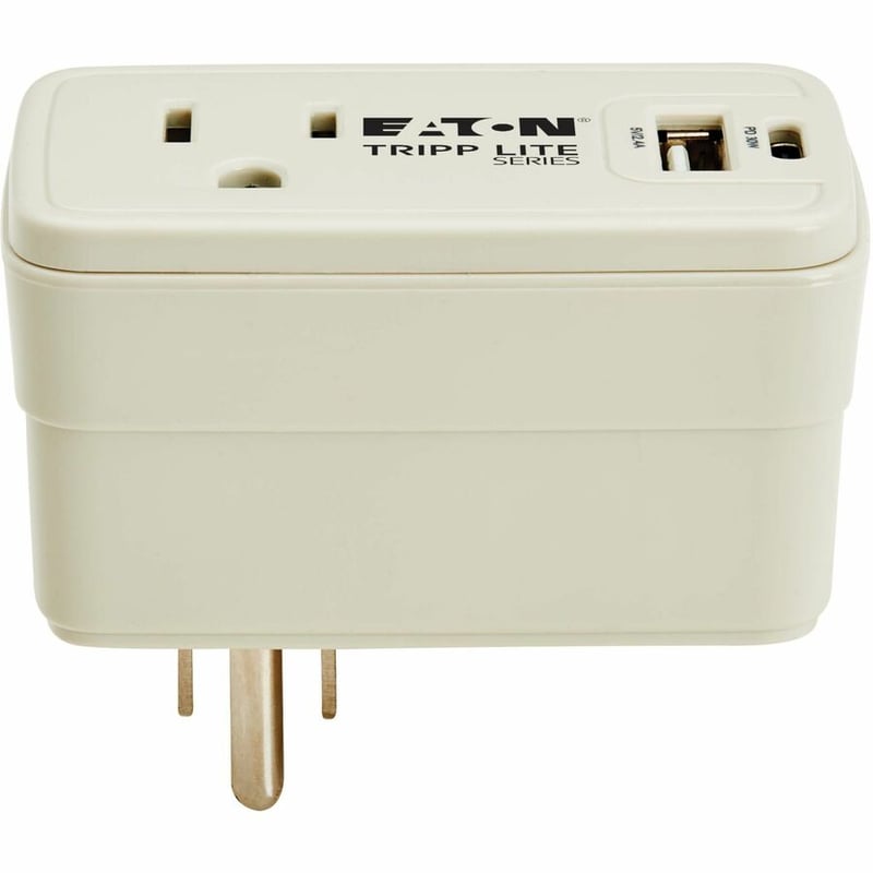 TRAVEL CHARGER AND POWER STRIP 1-OUTLET USB-C USB-A 32W CHARGING - Thumbnail 5