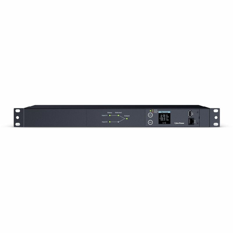 CyberPower Switched ATS PDU PDU24005 10-Outlets PDU - Thumbnail 1