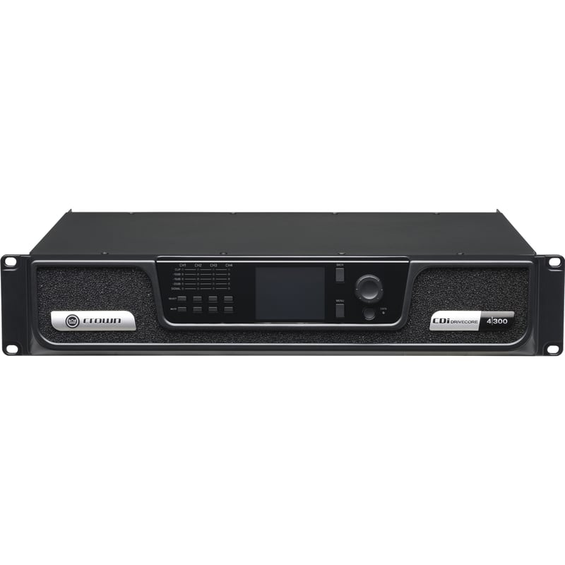 CDI4X300 ANALOG INPUT 4CH 300W PER OUTPUT CHANNEL AMPLIFIER - Thumbnail 1